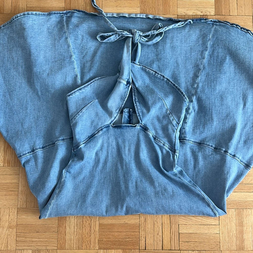 Dynamite Denim Mini Dress - Picture 6 of 7